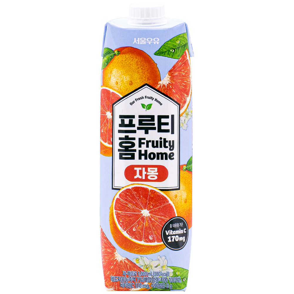 서울우유 프루티홈 자몽 1000mL