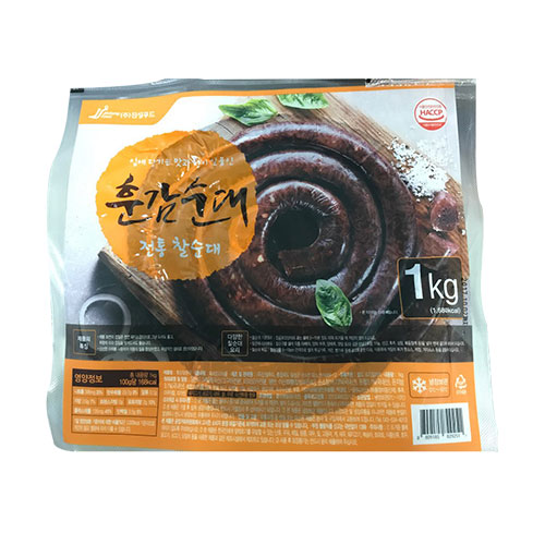 진성푸드 훈감순대 전통찰순대 1kg