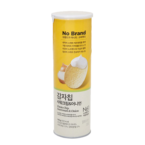 노브랜드 감자칩 사워크림&어니언 110g