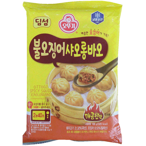 오뚜기 불오징어 샤오롱바오 168g