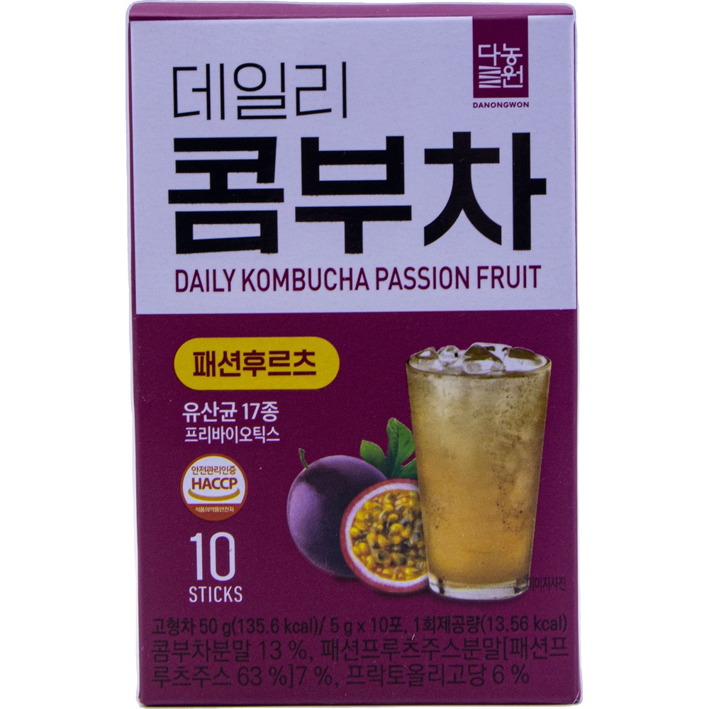 다농원 데일리 콤부차 패션후르츠 5g