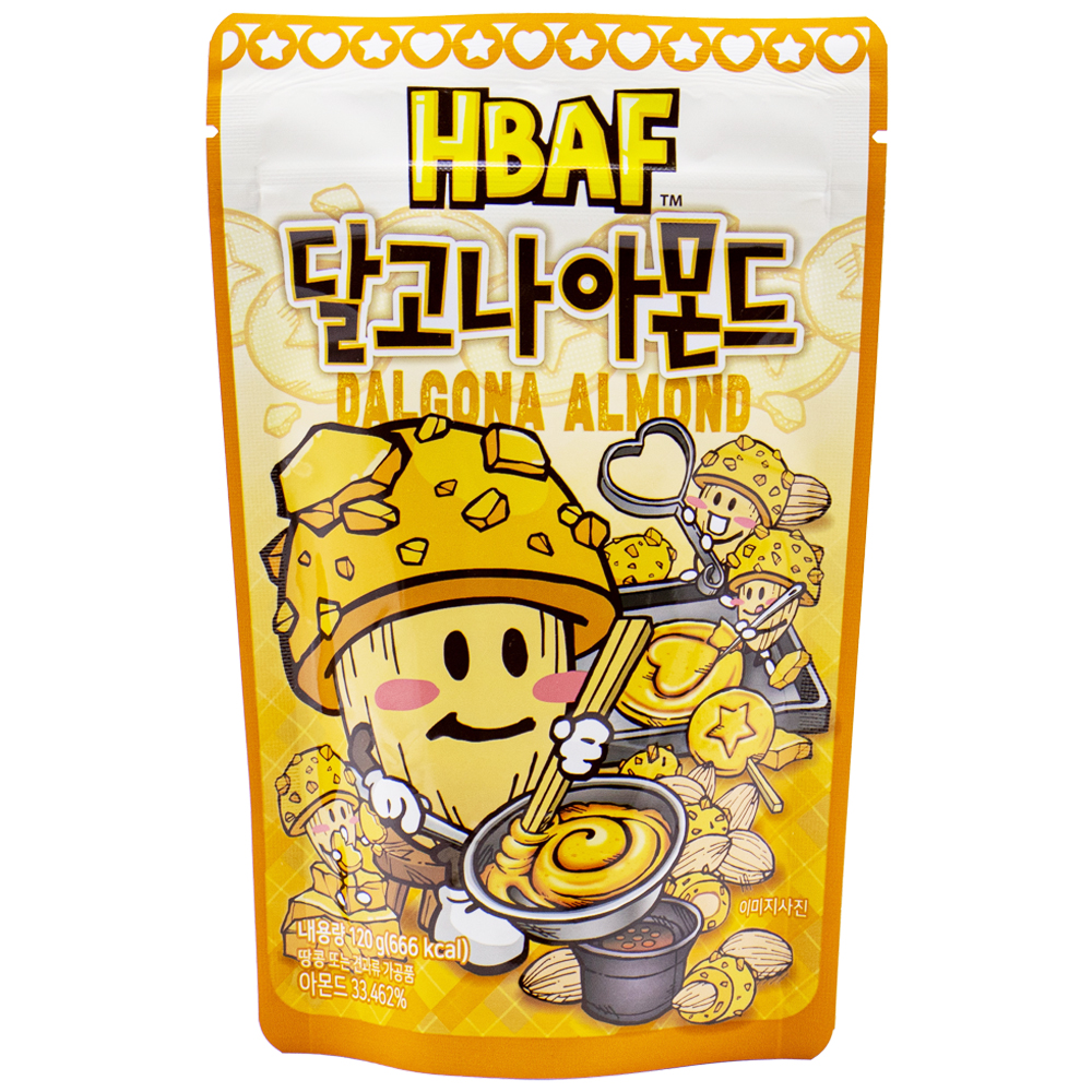 바프 달고나 아몬드 120g