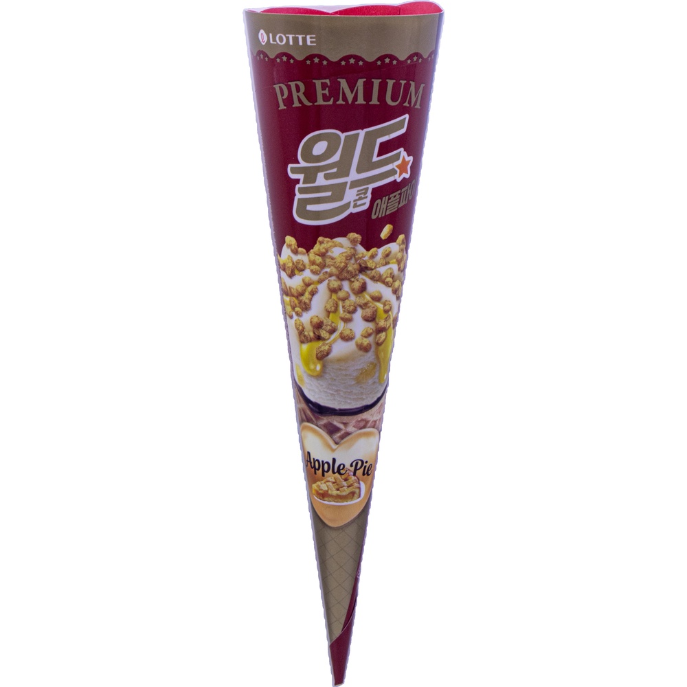 롯데 월드콘 애플파이 160mL