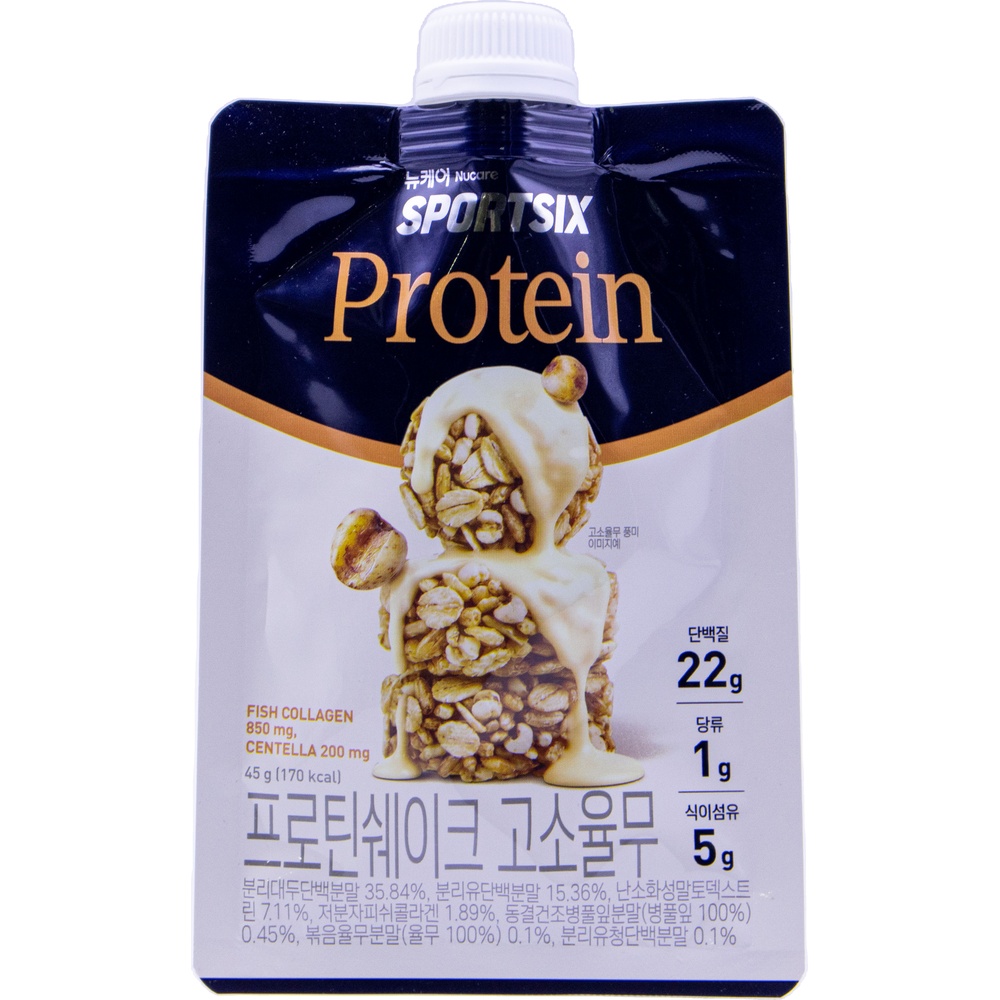 대상웰라이프 뉴케어 프로틴쉐이크 고소율무 45g