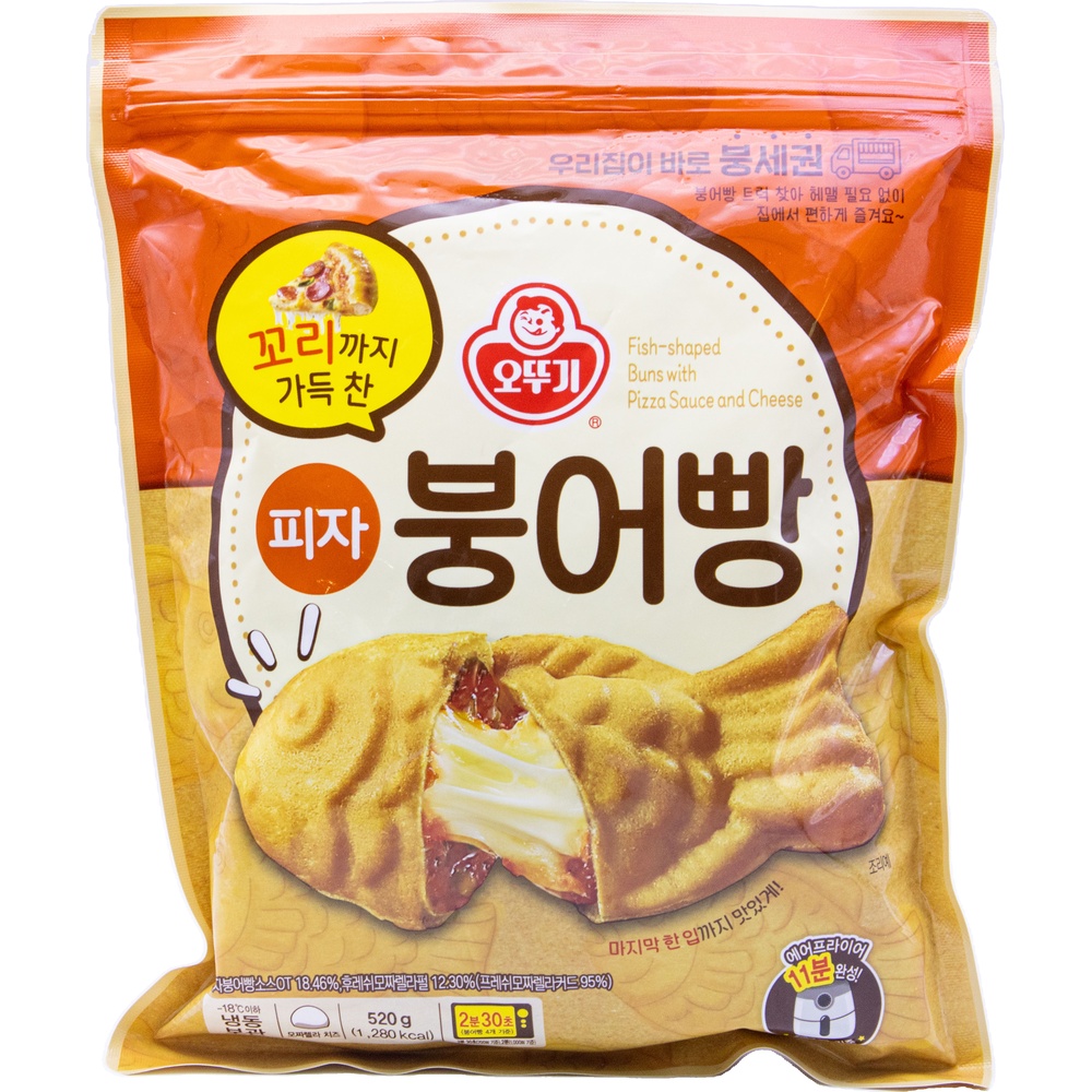 오뚜기 피자 붕어빵 520g