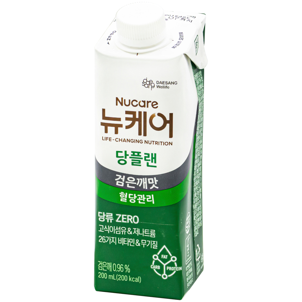 대상웰라이프 뉴케어 당플랜 검은깨맛 200mL