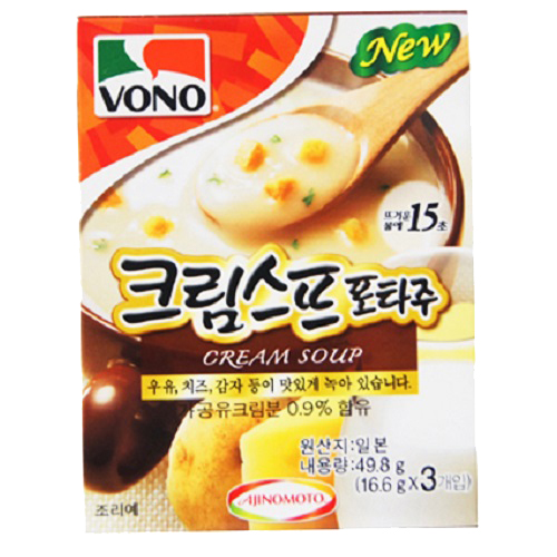 농심 보노 크림스프 포타주 51g