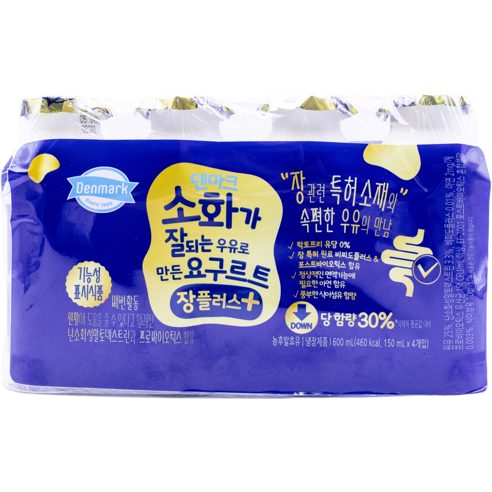 동원 덴마크 소화가 잘되는 우유로 만든 요구르트 장플러스 150mL