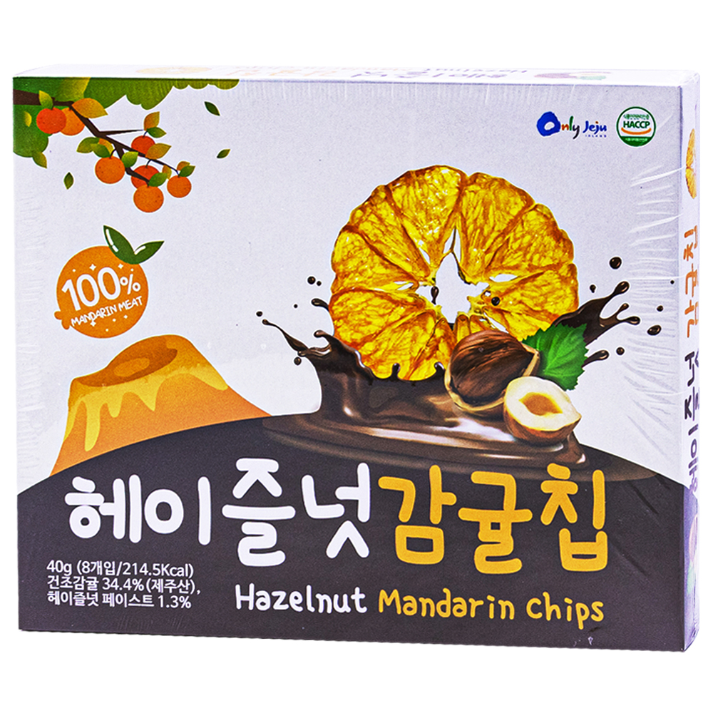 미엘미 헤이즐넛 감귤칩 40g