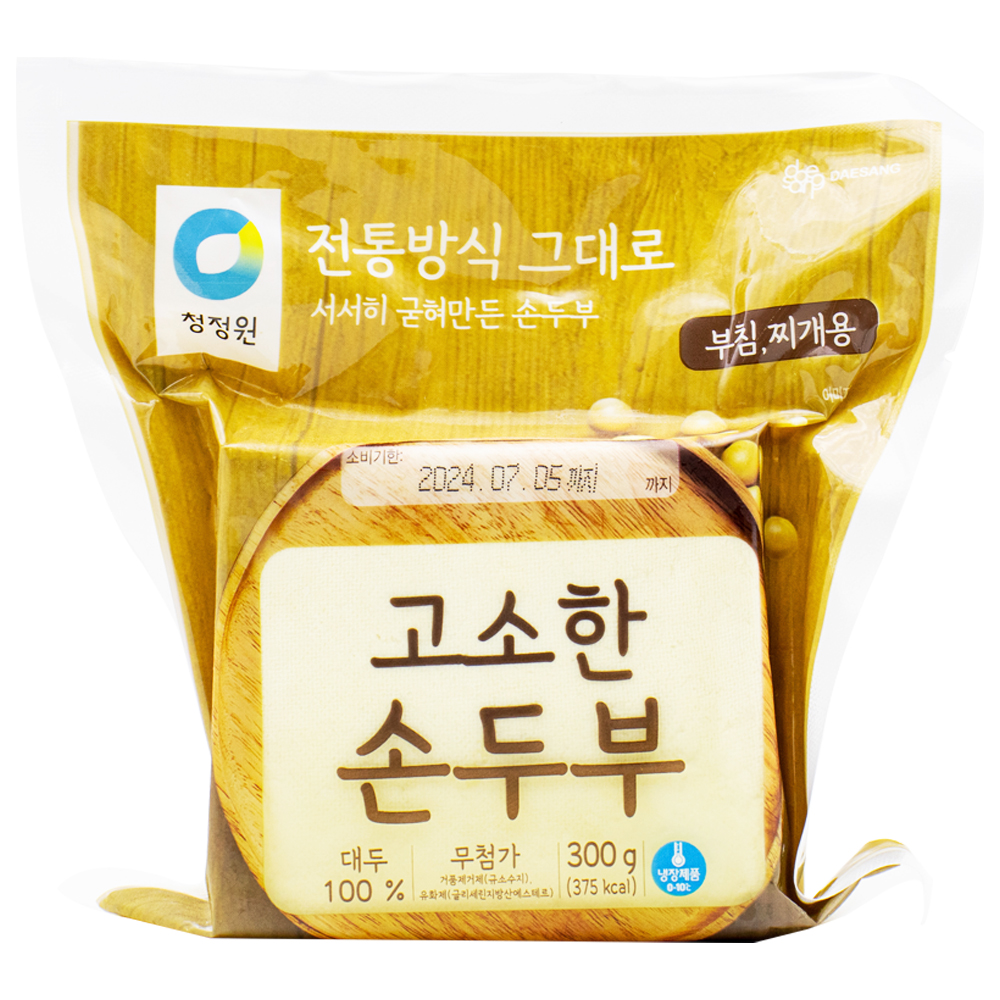대상 청정원 고소한 손두부 300g