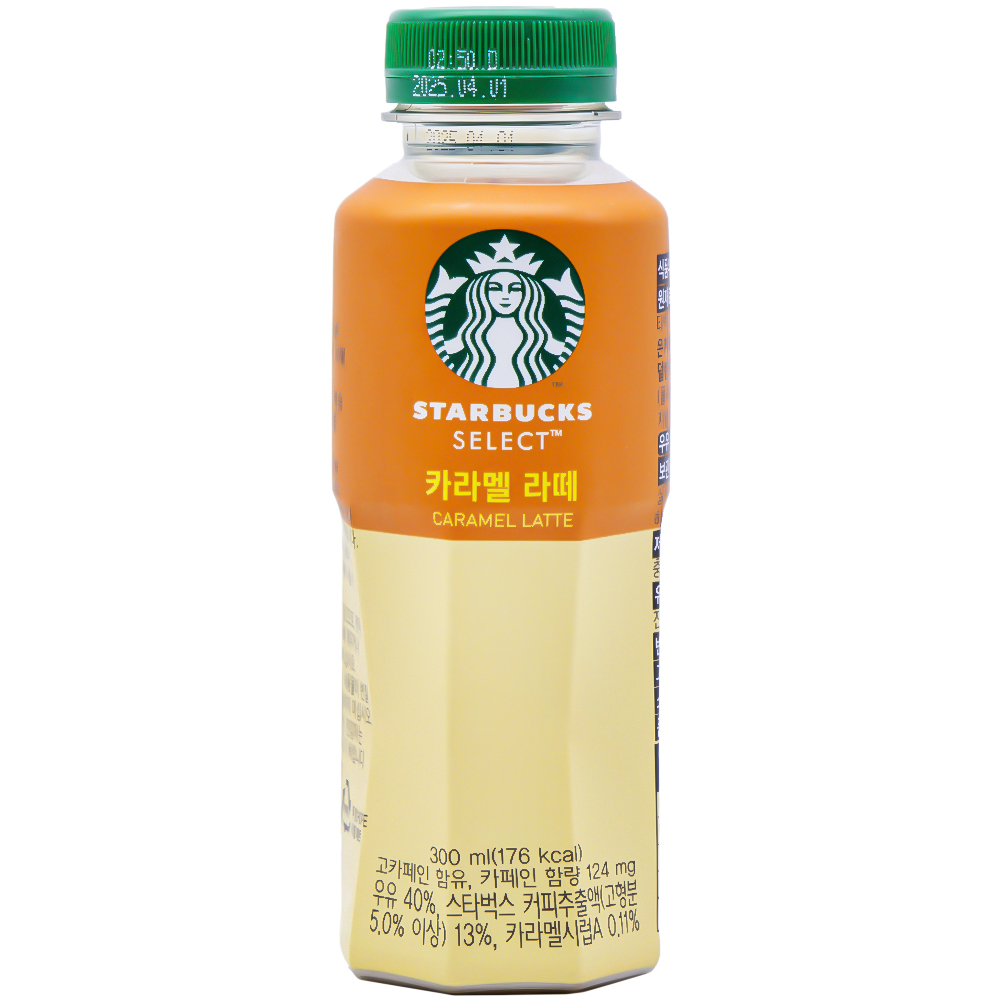 스타벅스 셀렉트 카라멜 라떼 300mL