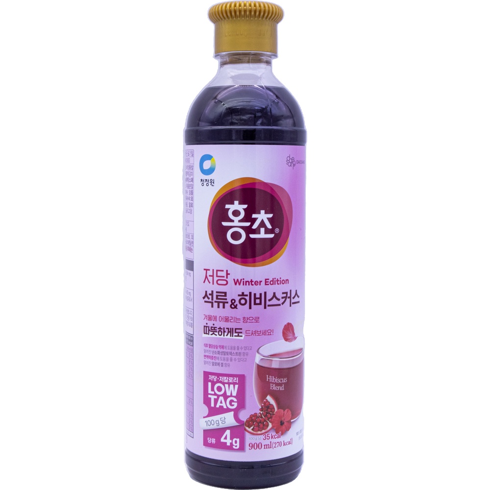대상 청정원 저당 홍초 석류 히비스커스 900mL