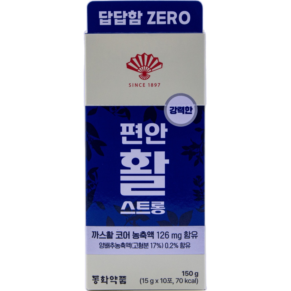 동화약품 부채표 편안활 스트롱 15g