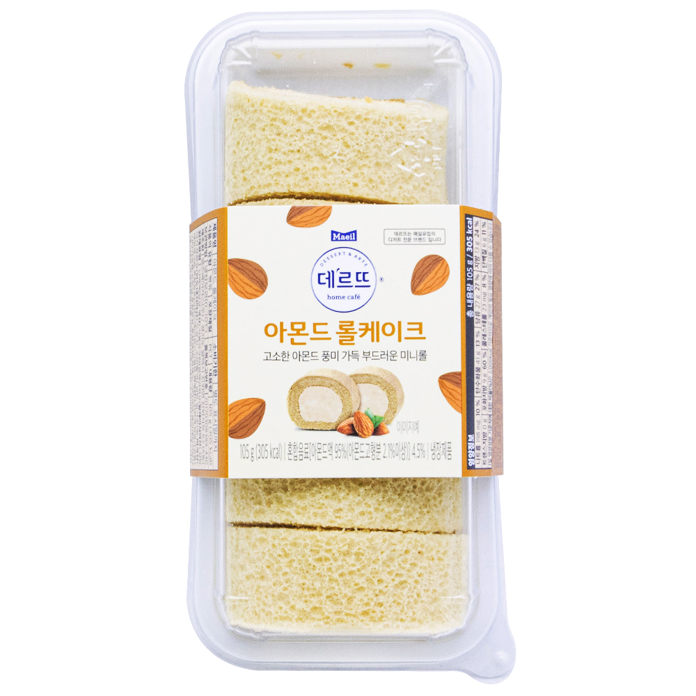 매일 데르뜨 아몬드 롤케이크 105g