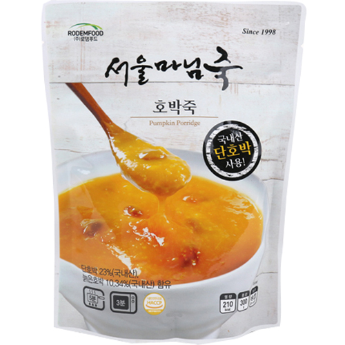 로뎀푸드 서울마님죽 호박죽 300g