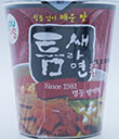 GS 유어스 명동빨계떡 틈새라면 컵 65g