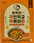 국떡 추억의 국민학교 떡볶이 누들 뉴트로 550g