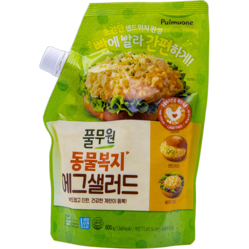 풀무원 동물복지 에그샐러드 800g