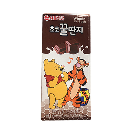 서울우유 초코꿀딴지 180ml