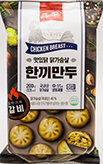 맛있닭 닭가슴살 한끼만두 갈비 200g (6개입)