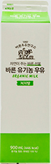 보령우유 바른우유연구소 바른 유기농 우유 저지방 900ml