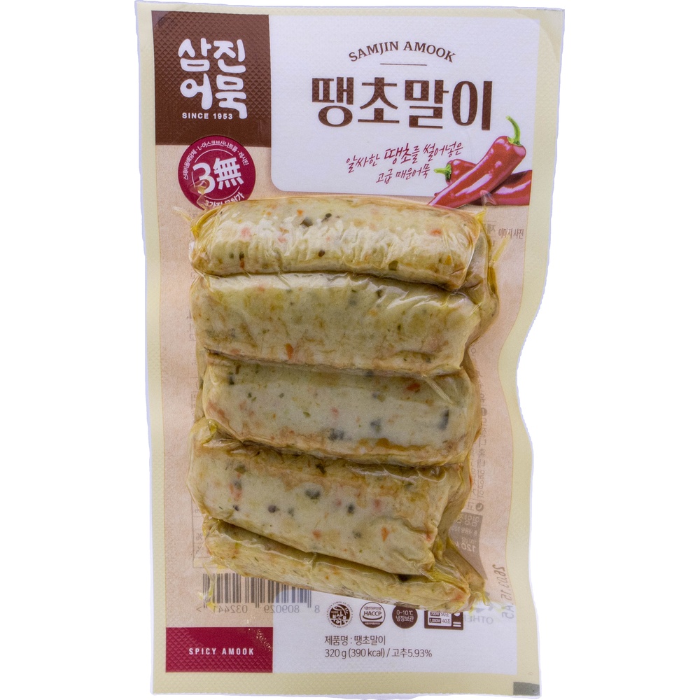 삼진어묵 땡초말이 320g