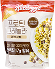농심 켈로그 프로틴 그래놀라 다크초코볼 450g