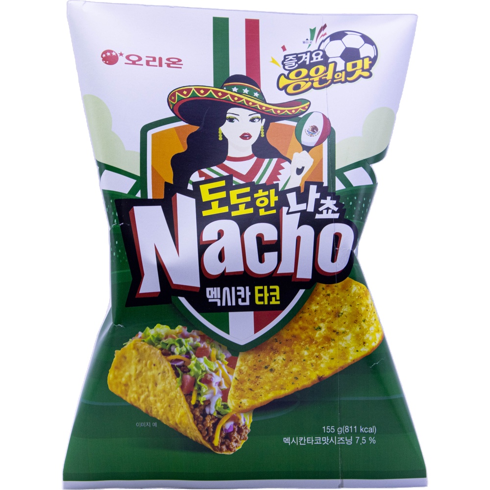 오리온 도도한 나쵸 멕시칸 타코 155g