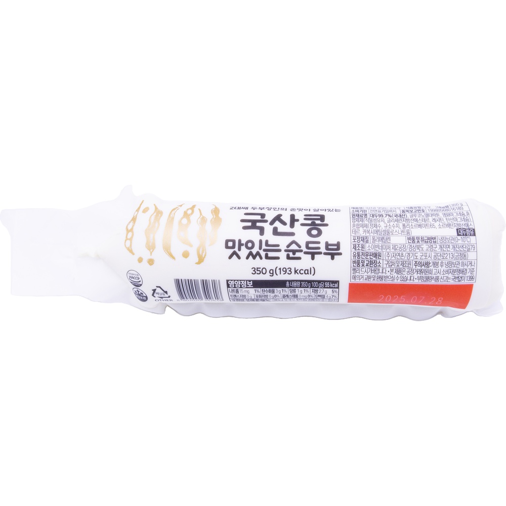 자연촌 국산콩 맛있는 순두부 350g