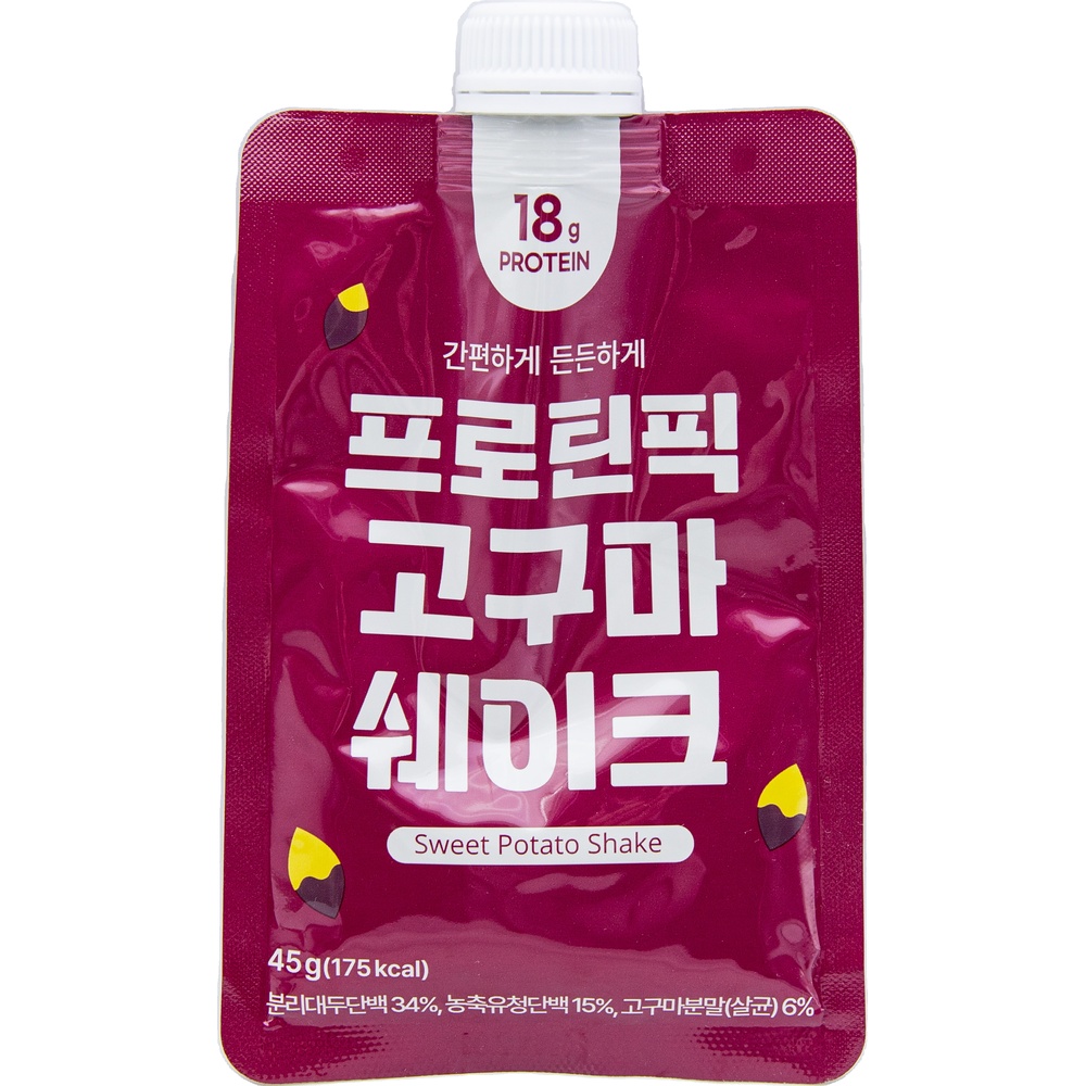 그린허브 프로틴픽 고구마 쉐이크 45g