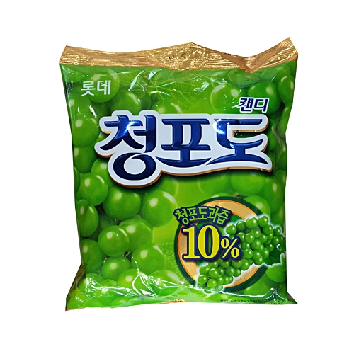롯데 청포도 캔디 323g