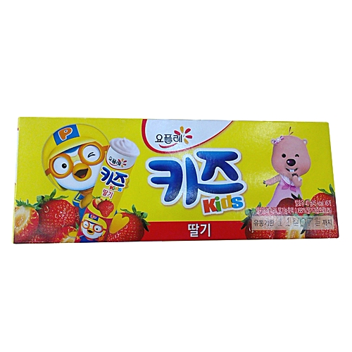 빙그레 요플레 짜먹는 키즈 딸기 40g