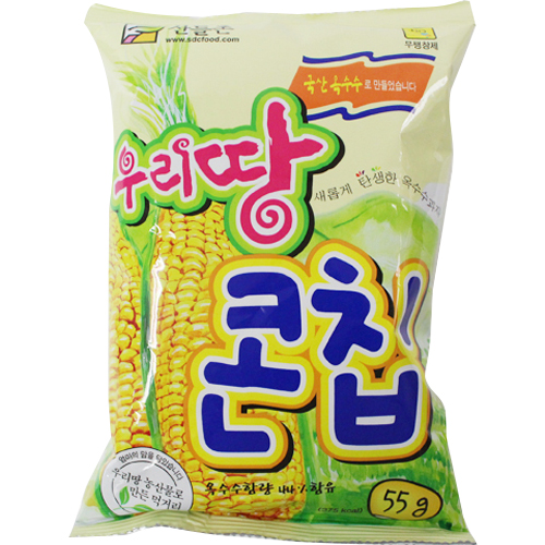 산들촌 우리땅 콘칩 55g
