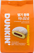 던킨 딸기 듬뿍 미니도넛 250g