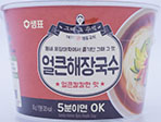 샘표 얼큰해장국수 92g