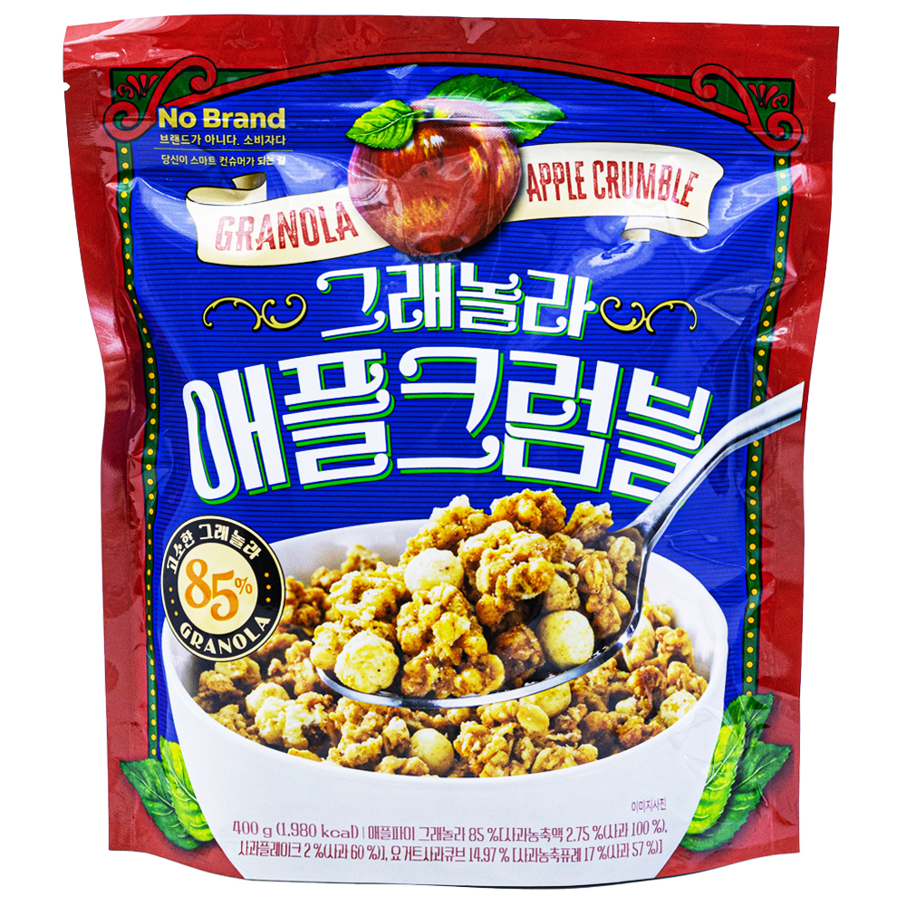 이마트 노브랜드 그래놀라 애플크럼블 400g