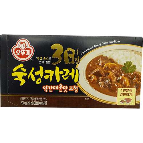 오뚜기 3일 숙성카레 약간매운맛 200g
