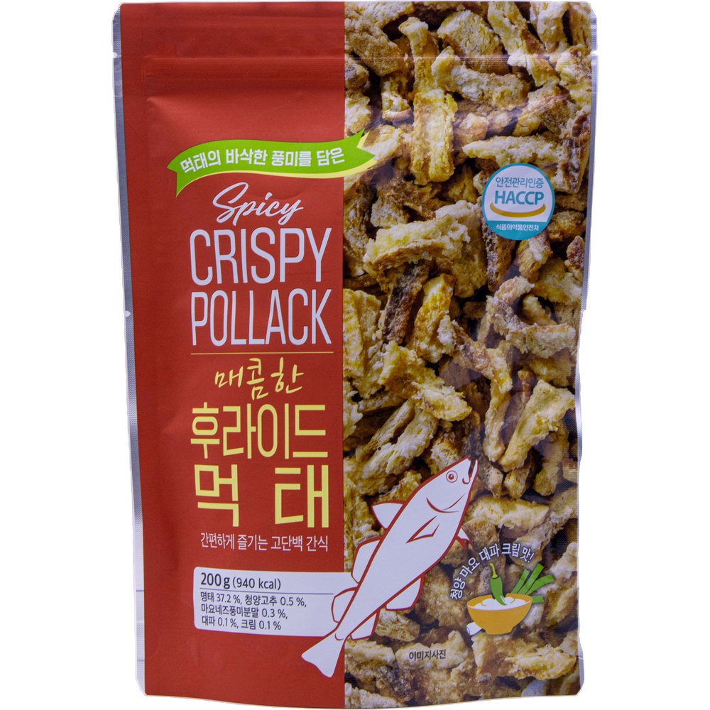 하늘바이오 생자연 매콤한 후라이드 먹태 200g