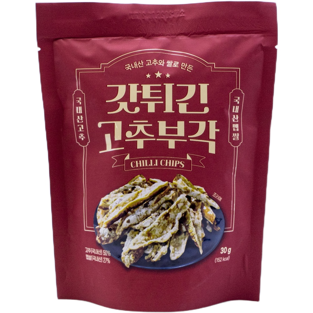 서민프레쉬 갓튀긴 고추부각 30g