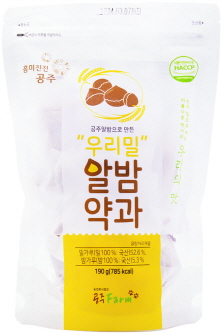 흥미진진 공주 우리밀 알밤약과 190g