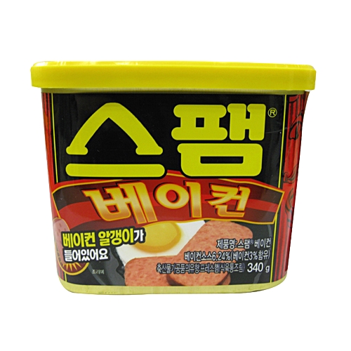 CJ 스팸 베이컨 340g