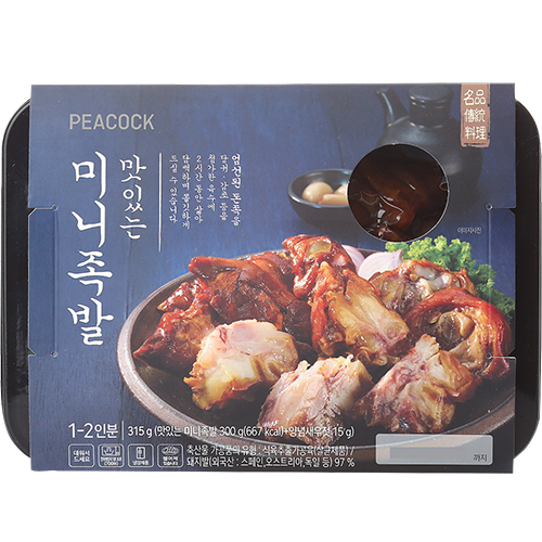 피코크 맛있는 미니족발 315g