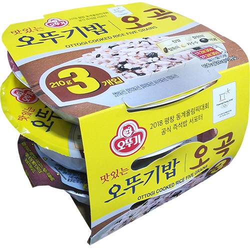 맛있는 오뚜기밥 오곡 210g