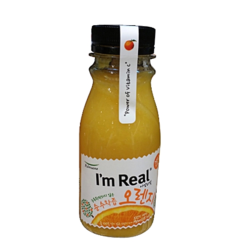 풀무원 아임리얼 순수착즙 오렌지 190ml