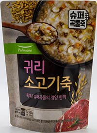 풀무원 귀리 소고기죽 450g
