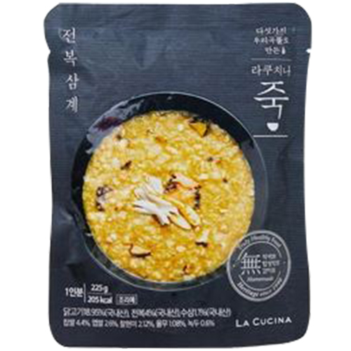 라쿠치나 전복삼계죽 225g