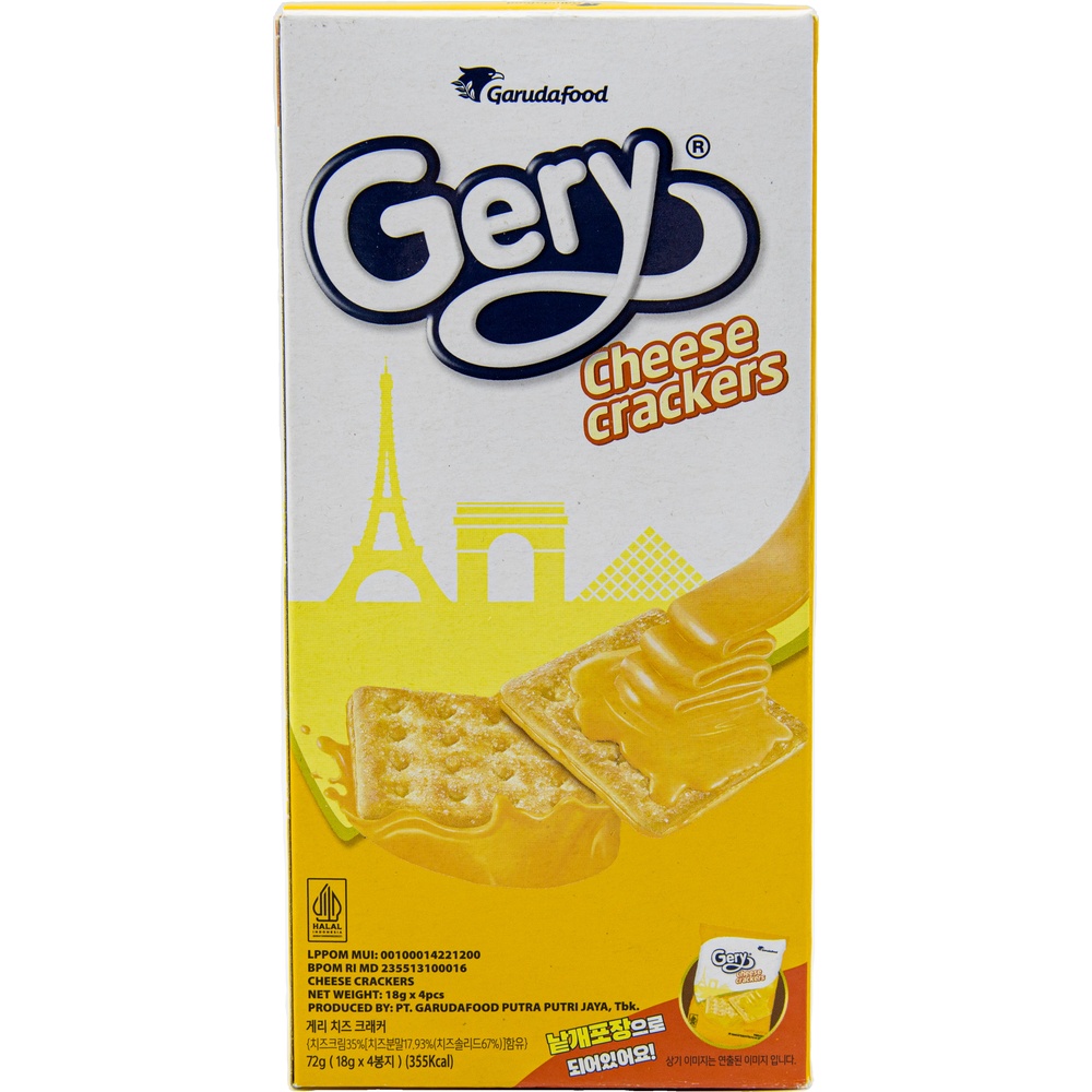 가루다푸드 게리 치즈 크래커 18g