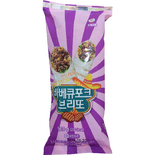 천일식품 안드레아 바베큐포크 브리또 120g