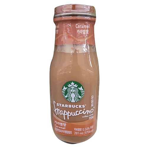 스타벅스 프라푸치노 커피 카라멜향 281ml