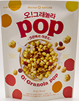 오리온 마켓오네이처 오그래놀라팝 크랜베리 아몬드 370g